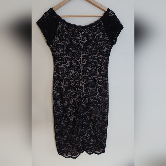 Bisou Bisou Black Lace Dress - Picture 2 of 4